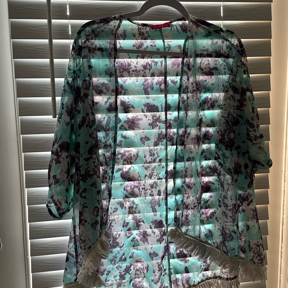 Floral kimono
